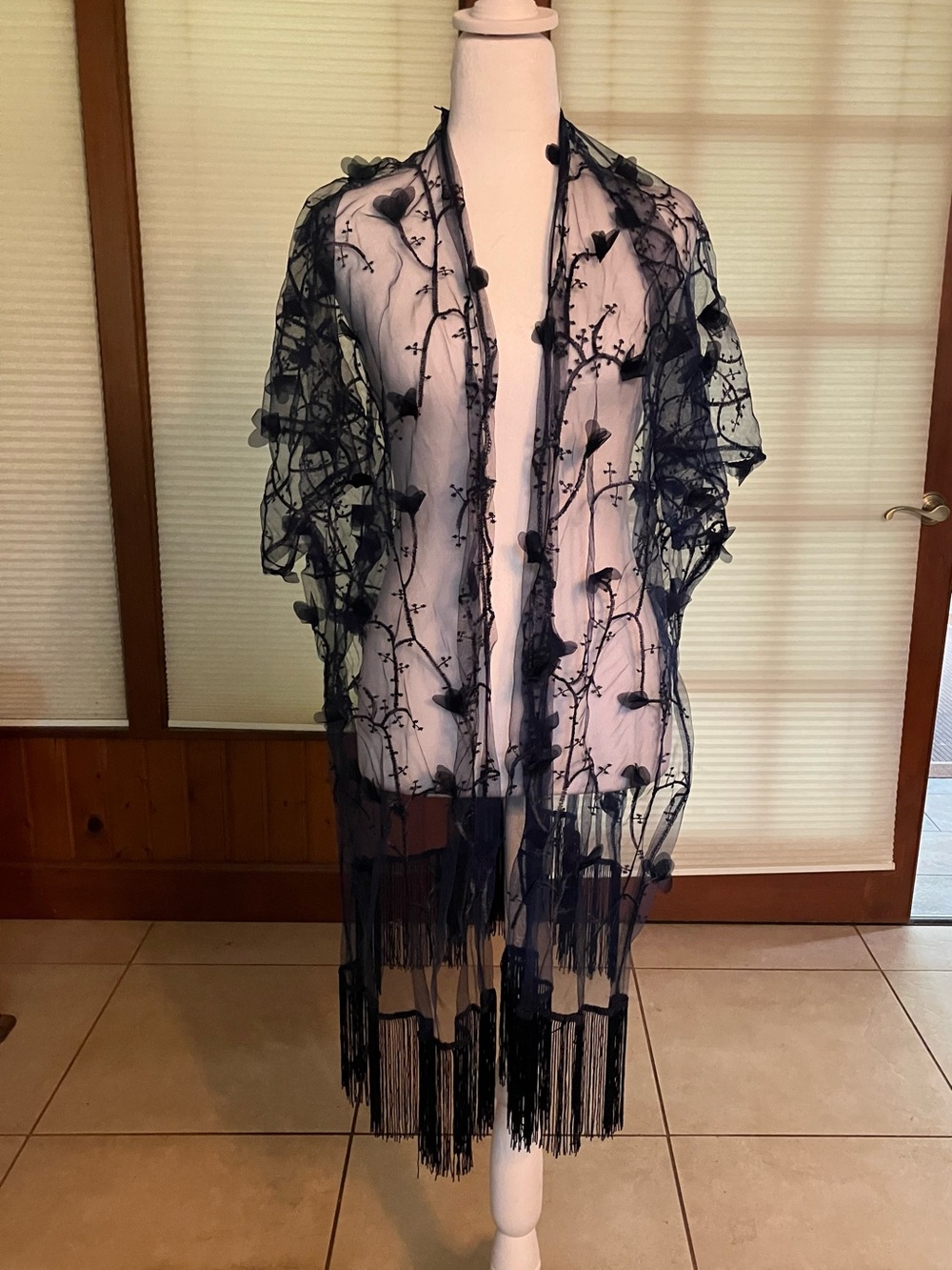 Fringe, lace and butterflies